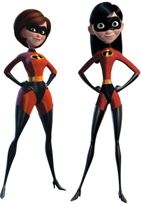 elastigirl and violet